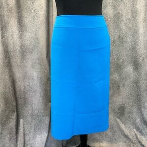 Women’s Electric Blue Midi Skirt